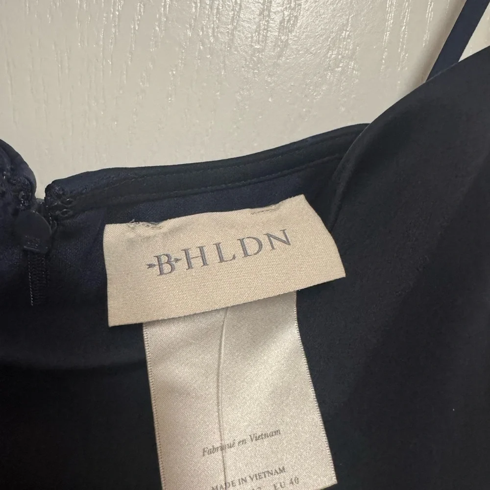 BHLDN Cali Midi Dress with Cowl Neck & Spaghetti Straps (NWT) - Picture 3 of 5